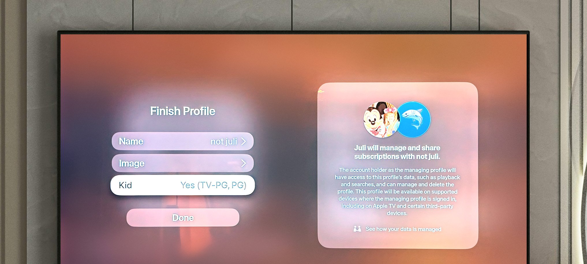 tvOS 26.2 traz criação de perfis sem conta Apple e modo infantil exclusivo - Imagem do artigo