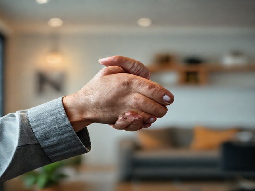 Por que é ideal para Como é o Design: A Pegada Natural (Handshake Position) do pulso?