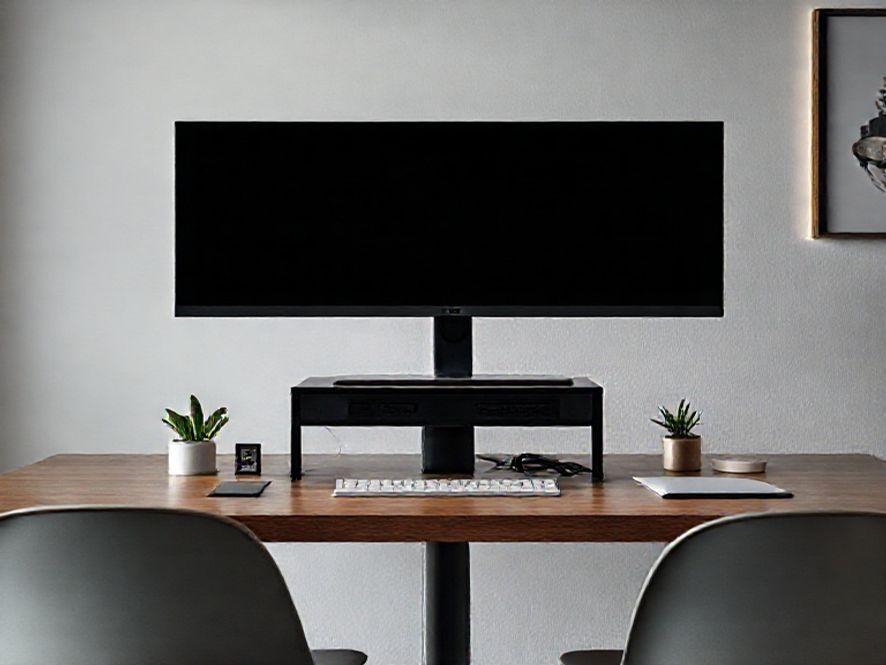 Por que é ideal para Como é o Monitor: O Design da Base (Estabilidade na Mesa)?