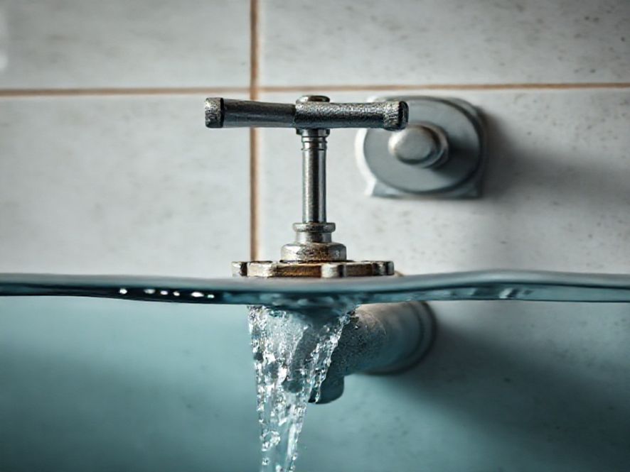 Por que é ideal para Quais são os Recursos de Controle: O Recurso de Desligamento (Vazão) (Em caso de falha de água)?