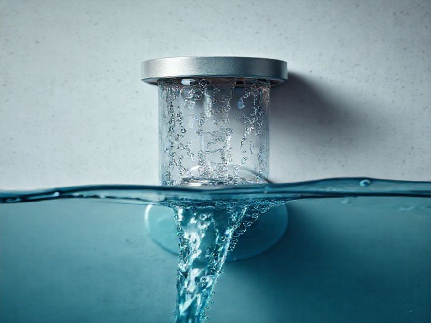 Por que é ideal para Qual a Capacidade de Fluxo: O Fluxo de Água no Botão de Segurança (Safety Override)?