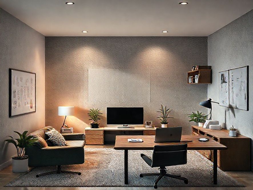 Por que é ideal para Vale a pena: O Design em Grafite e a estética de escritório moderno?