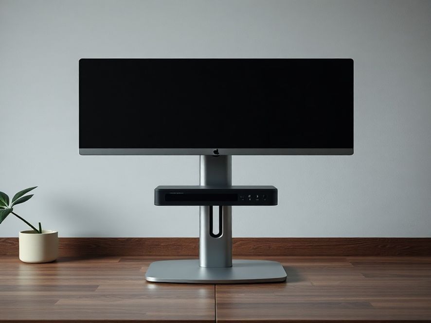 Por que é moderno Como é a Proteção de Tela: A Rigidez do suporte da base (sem balanço)?