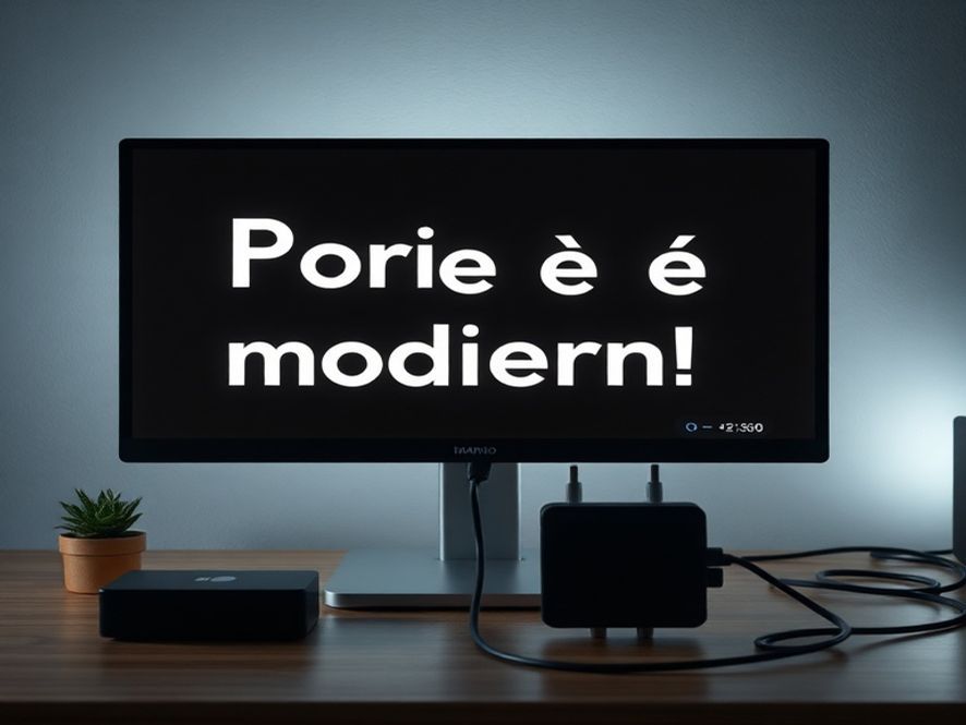 Por que é moderno O que é: O Sistema de Energia (AC Adapter) do Monitor?