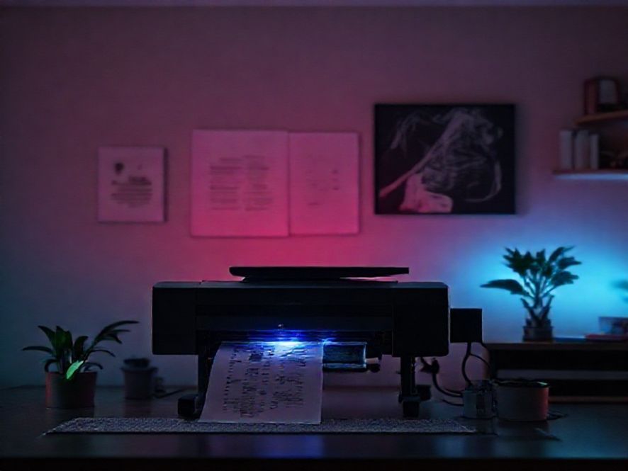 Por que é prático Curiosidades sobre: A Impressora Laser e a Ausência de Tinta (Secagem)?