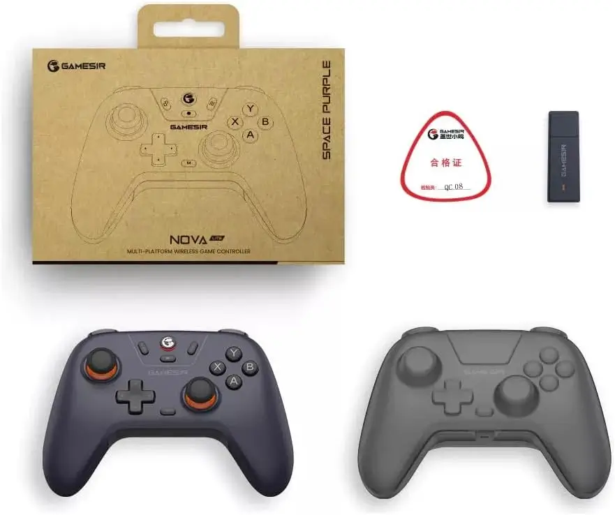 Controle Game.Sir Nova Lite para Switch, PC, Steam, iOS e Android, Gamepad Wireless com Analógico