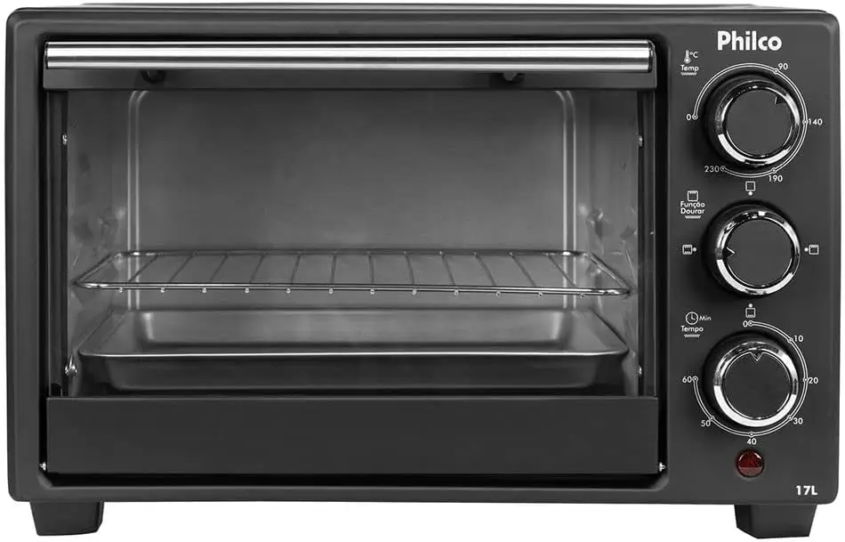 Forno elétrico PFE17P 17L Preto 127v Philco