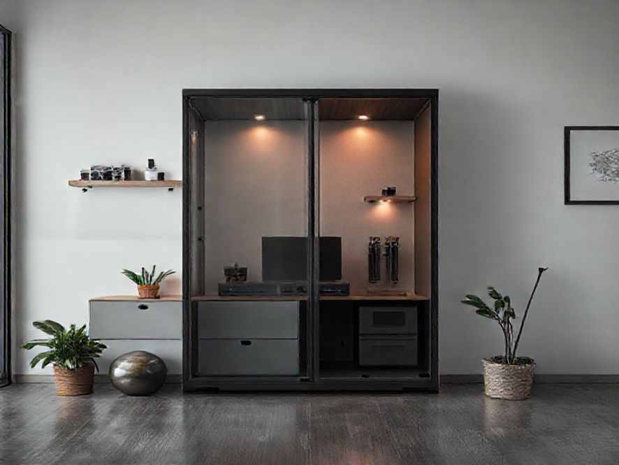 Por que é prático Como é a Proteção/Gabinete: O Material do Gabinete (Aço Carbono/Plástico ABS)?