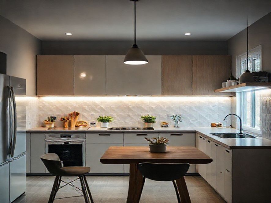 Por que é prático Vale a pena: A Luminária de Teto para uso em cozinhas (Iluminação Funcional)?